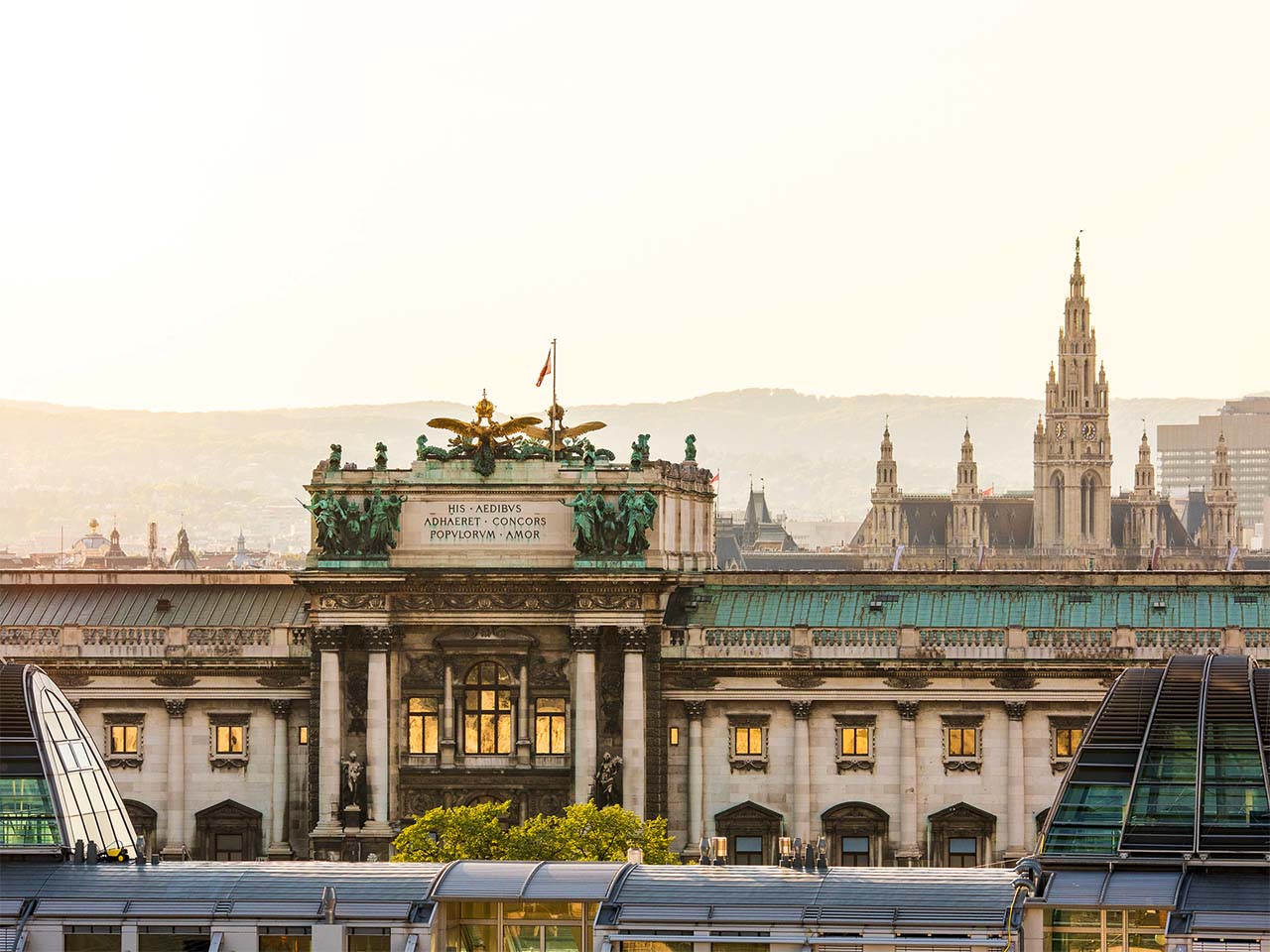 Blick auf die Hofburg© WienTourismus-Christian Stemper